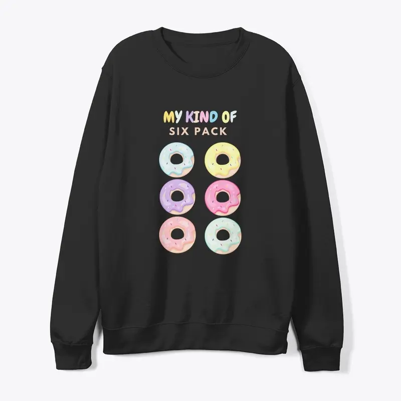 my kind of six pack... funny food shirt